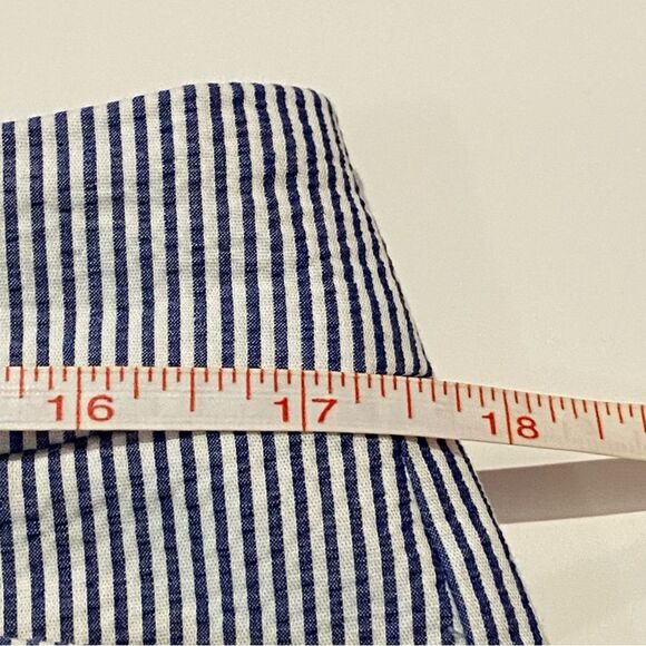 Talbots Black and White Striped Women Shorts - Picture 15 of 16